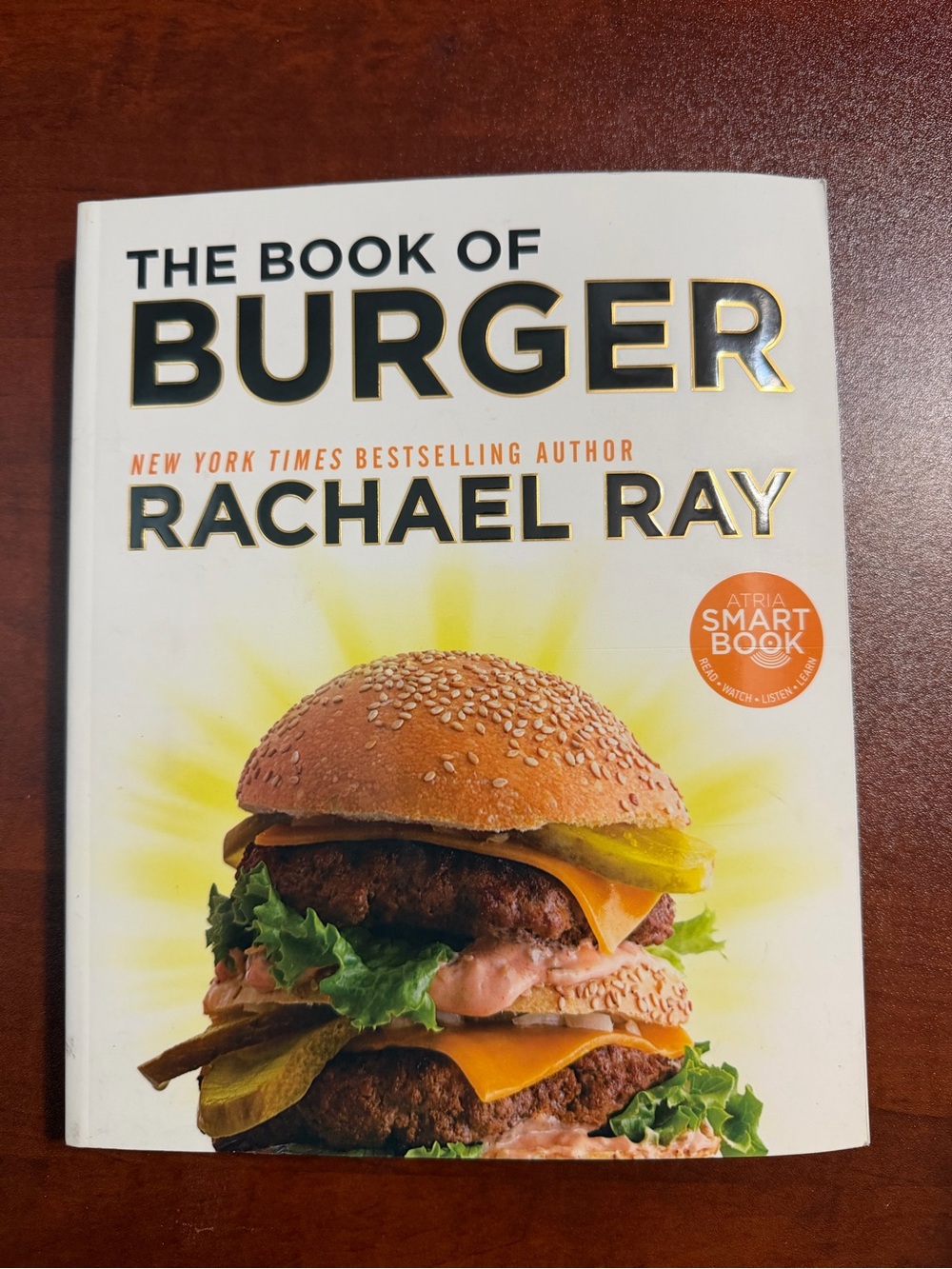 Rachael Ray "The Book of Burger" Cookbook - Paperback